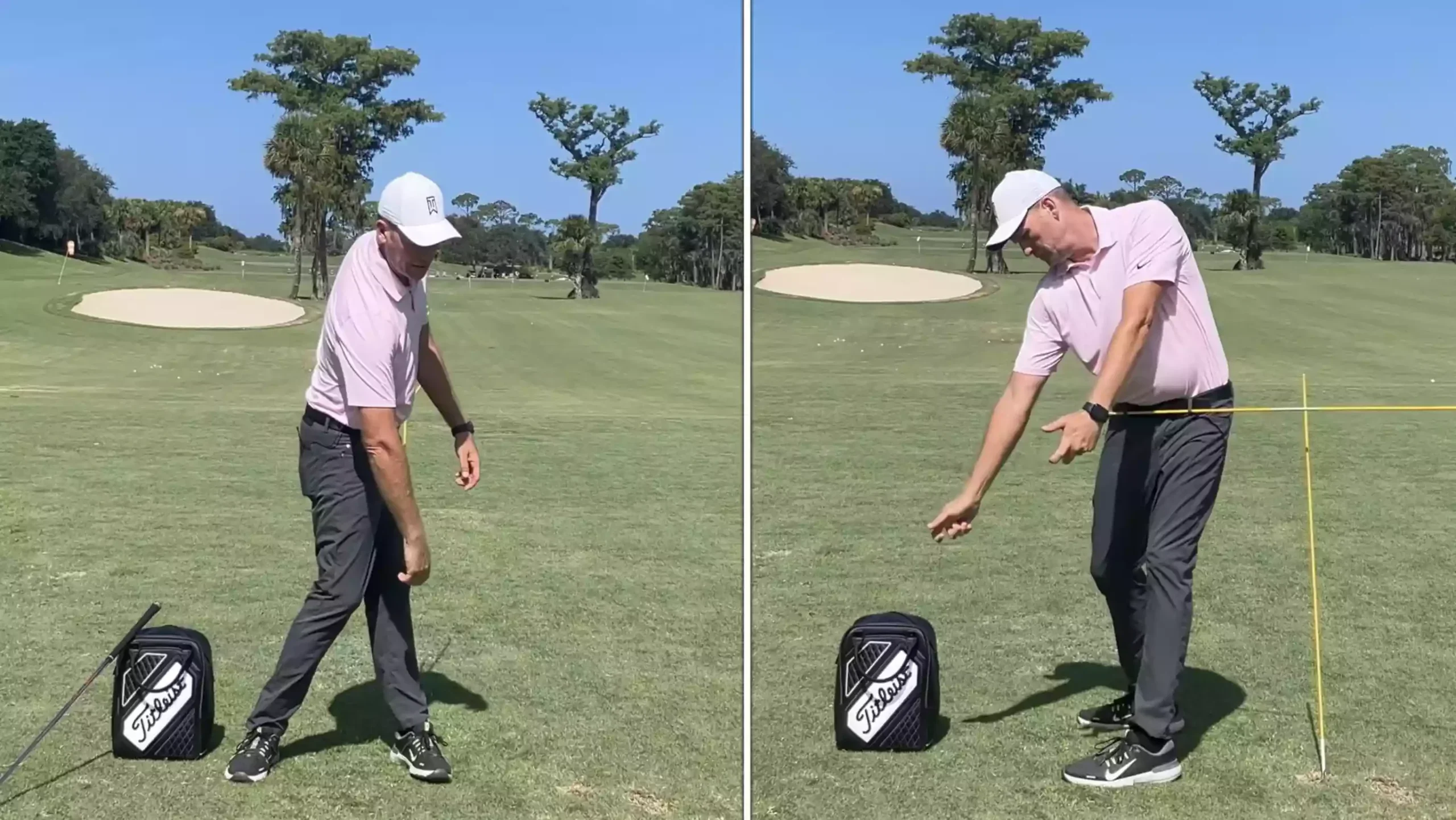 How to stop sliding during the downswing for better ball striking