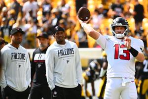 Falcons' quarterback questions persist after shaky effort by Cooper Rush in opening loss to Steelers