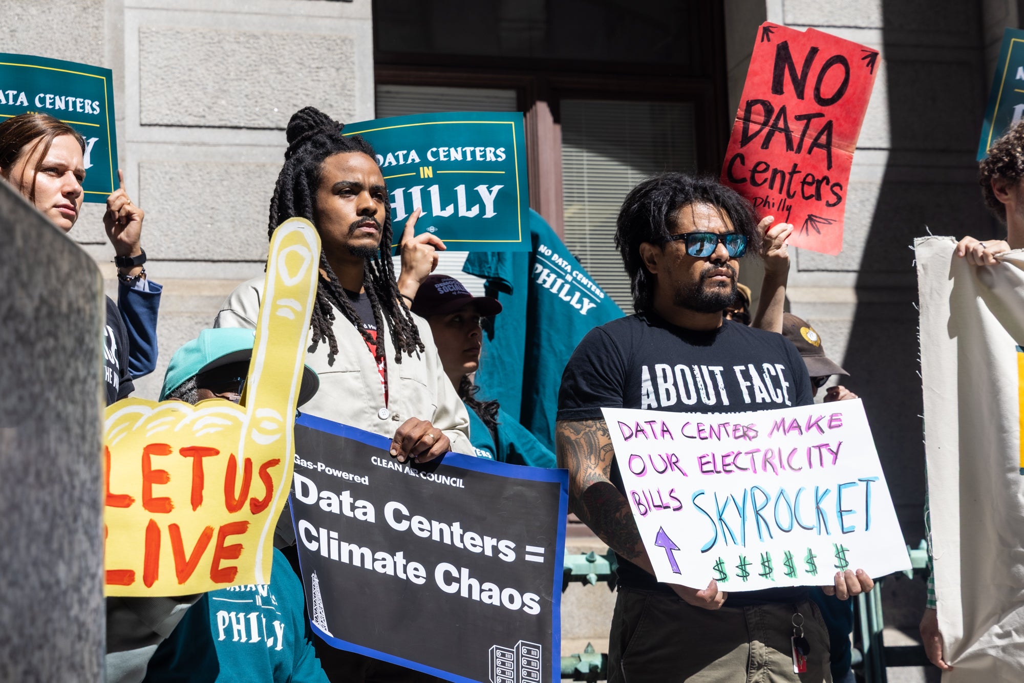 Philadelphia protesters demand city leaders prevent data center development