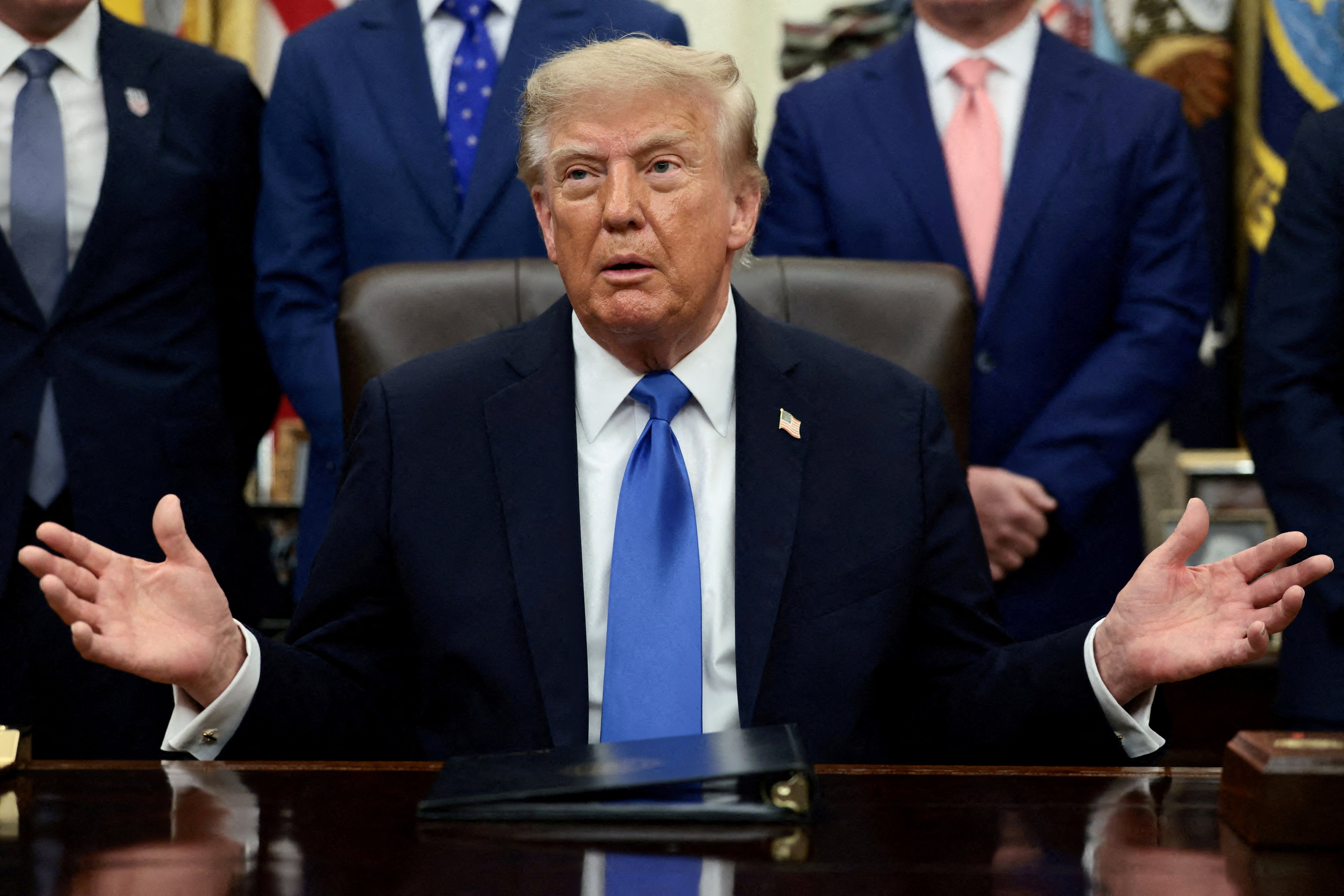 Donald Trump lashes out at 'conspiracy theorists' raising alarm over rapid AI development in 'sick hoax'