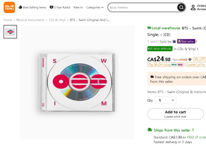 Illegal BTS ‘Swim’ copies sold on Temu