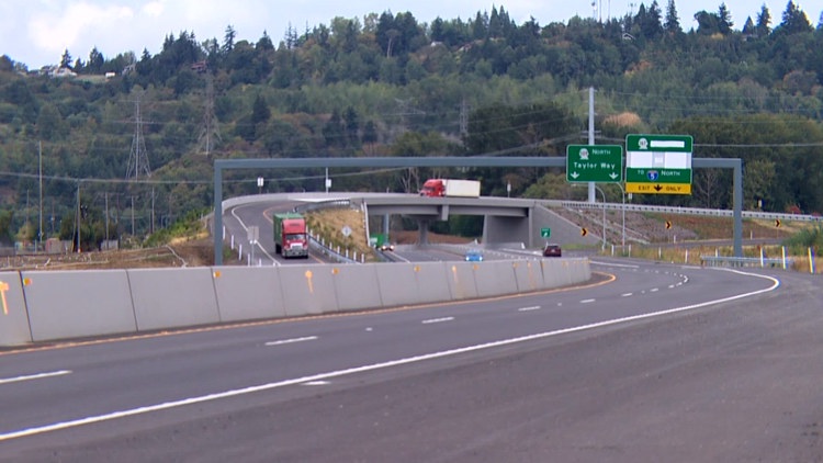 New SR 167 section opens, giving drivers and freight more direct route to Port of Tacoma