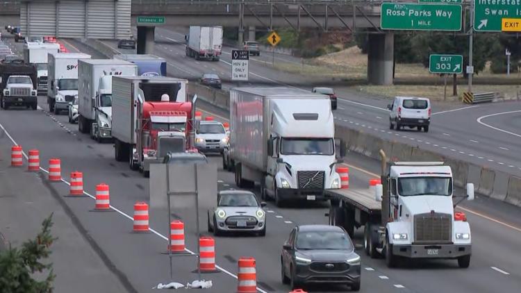 Monday commute surprisingly smooth around I-5 closure, but ODOT warns of worse to come