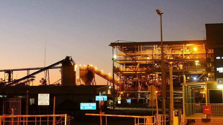 Worker hit by vehicle after pipe blast in underground mine