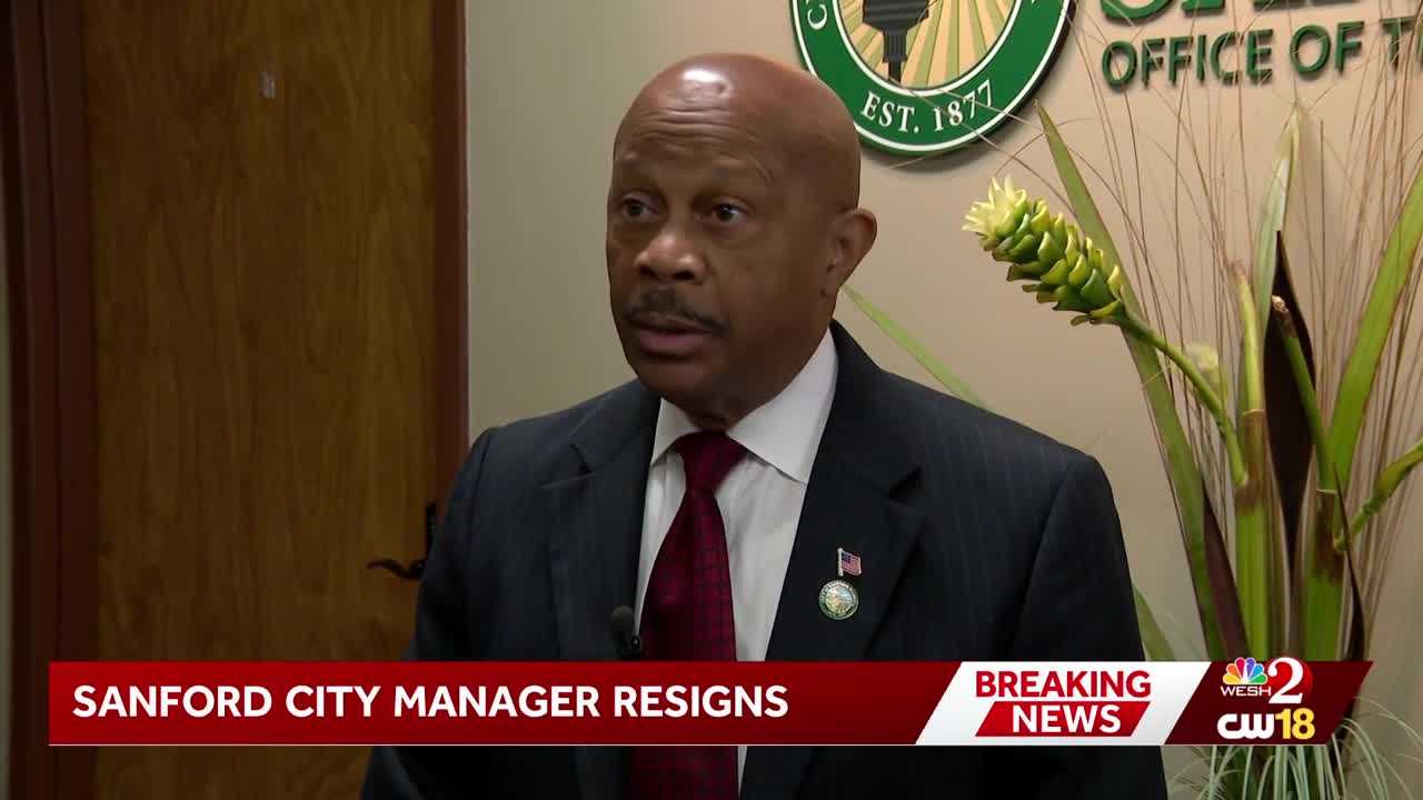 Sanford city manager resigns after more than a decade of service