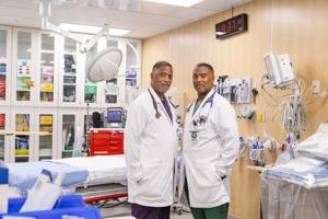 Identical twins who both became doctors now run an ER together