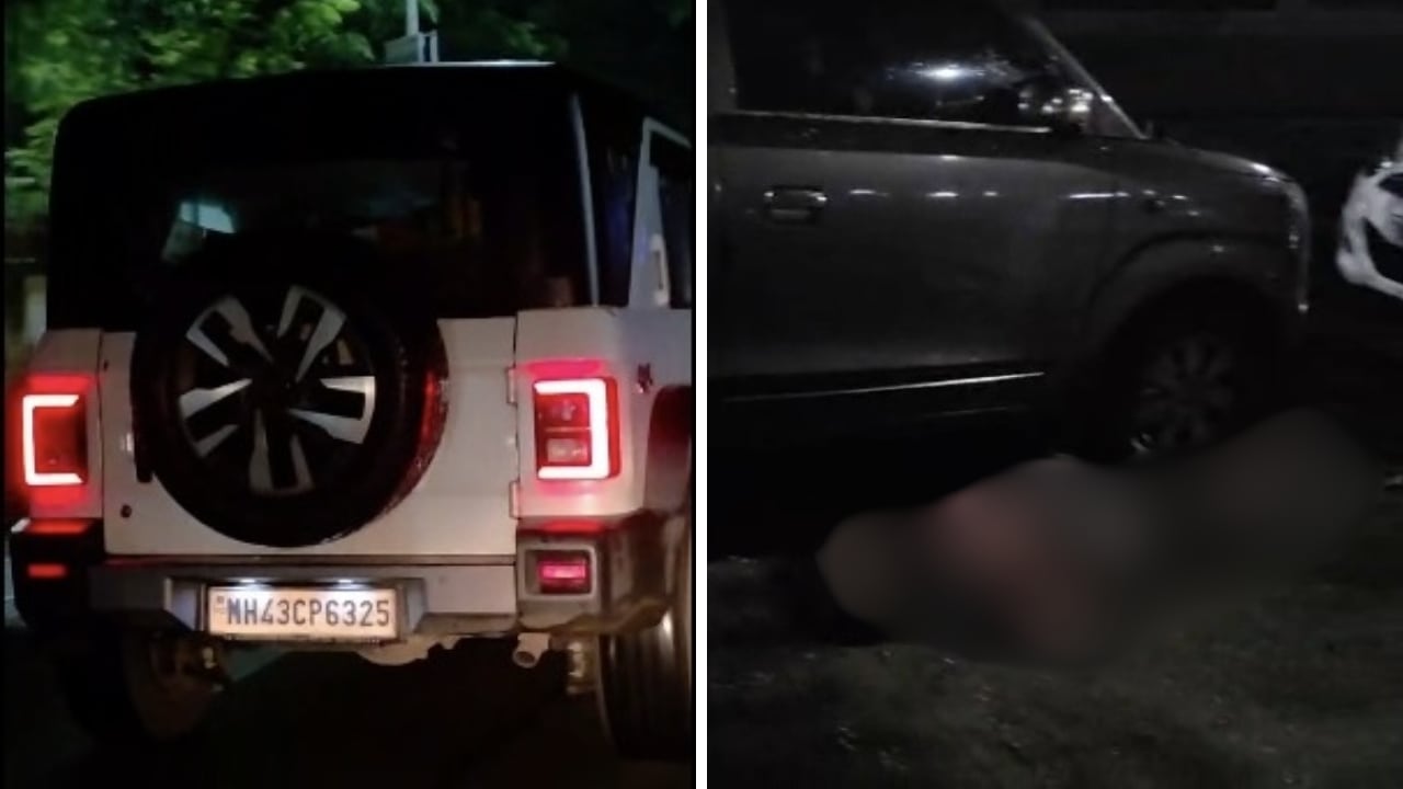 Speeding Thar Rams Into People Near Navi Mumbai Hospital, Driver Flees