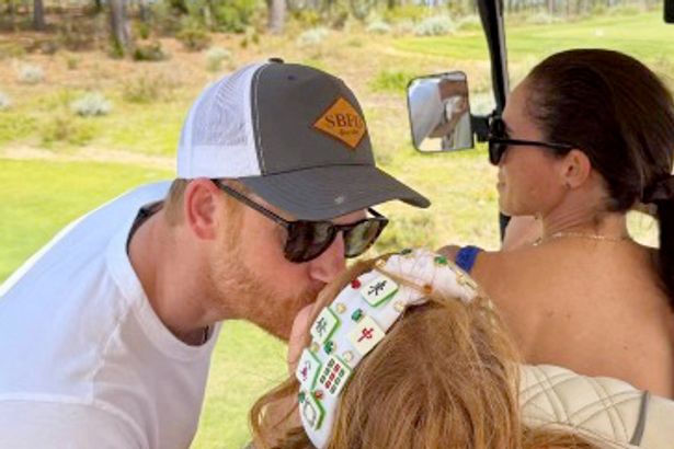 Prince Harry given special birthday message by wife Meghan Markle with unseen photos of kids
