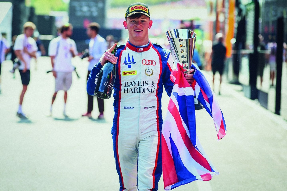 F3 runner-up Freddie Slater signs F2 deal for 2027 season