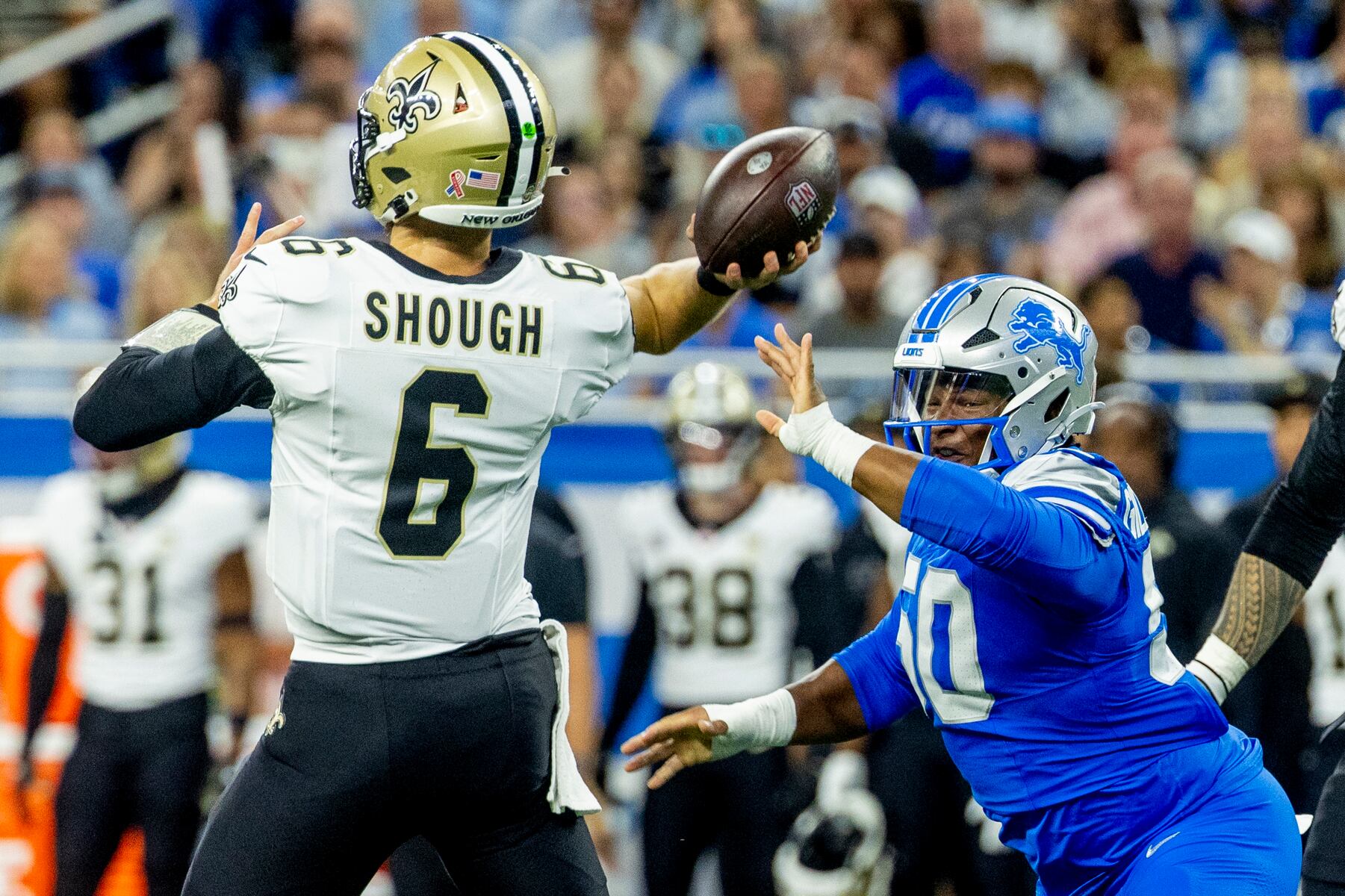 Lions rookie always expected to dominate NFL. He’s got the chance to prove why