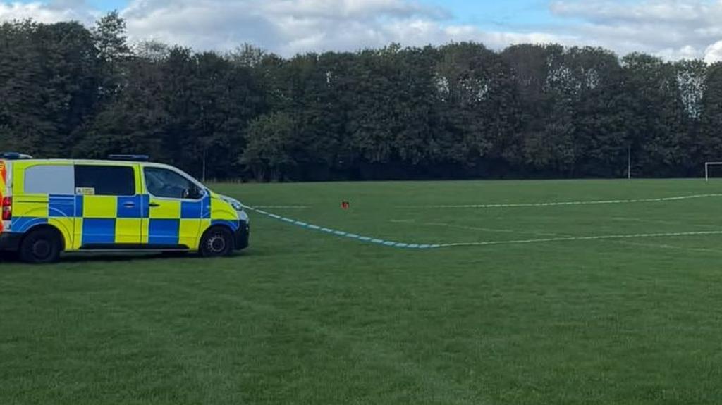 Two 14-year-olds arrested after boy stabbed in park