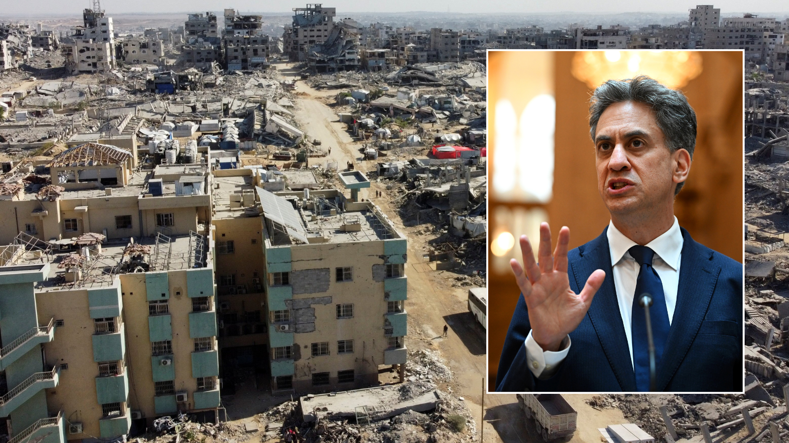 Israel accuses Ed Miliband of imposing sanctions to 'win back voters from Green Party'