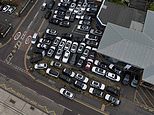 Chinese car dealership sparks parking war with locals in town after its stock overflows into the street