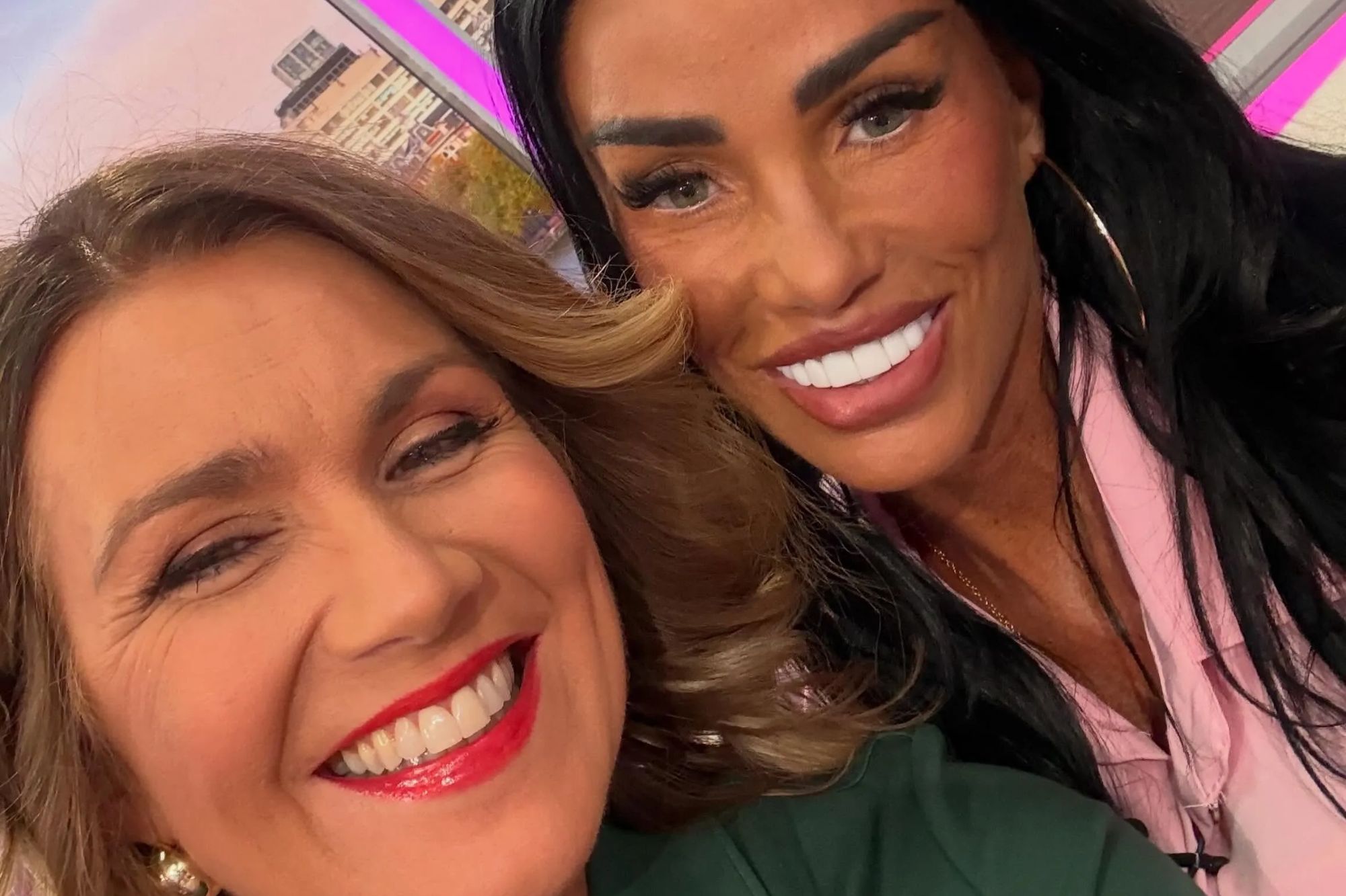 Susanna Reid reveals Katie Price will return to GMB tomorrow – despite husband Lee Andrews’ calls for her to be sacked