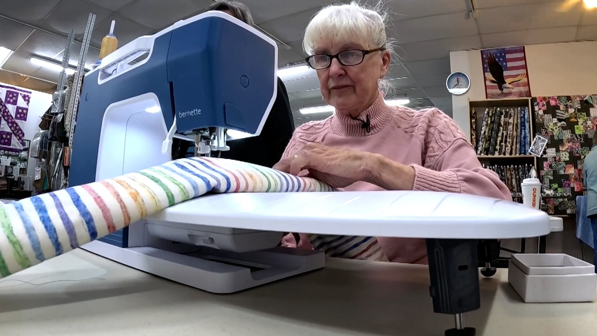 These women are transforming fabric into comfort for children