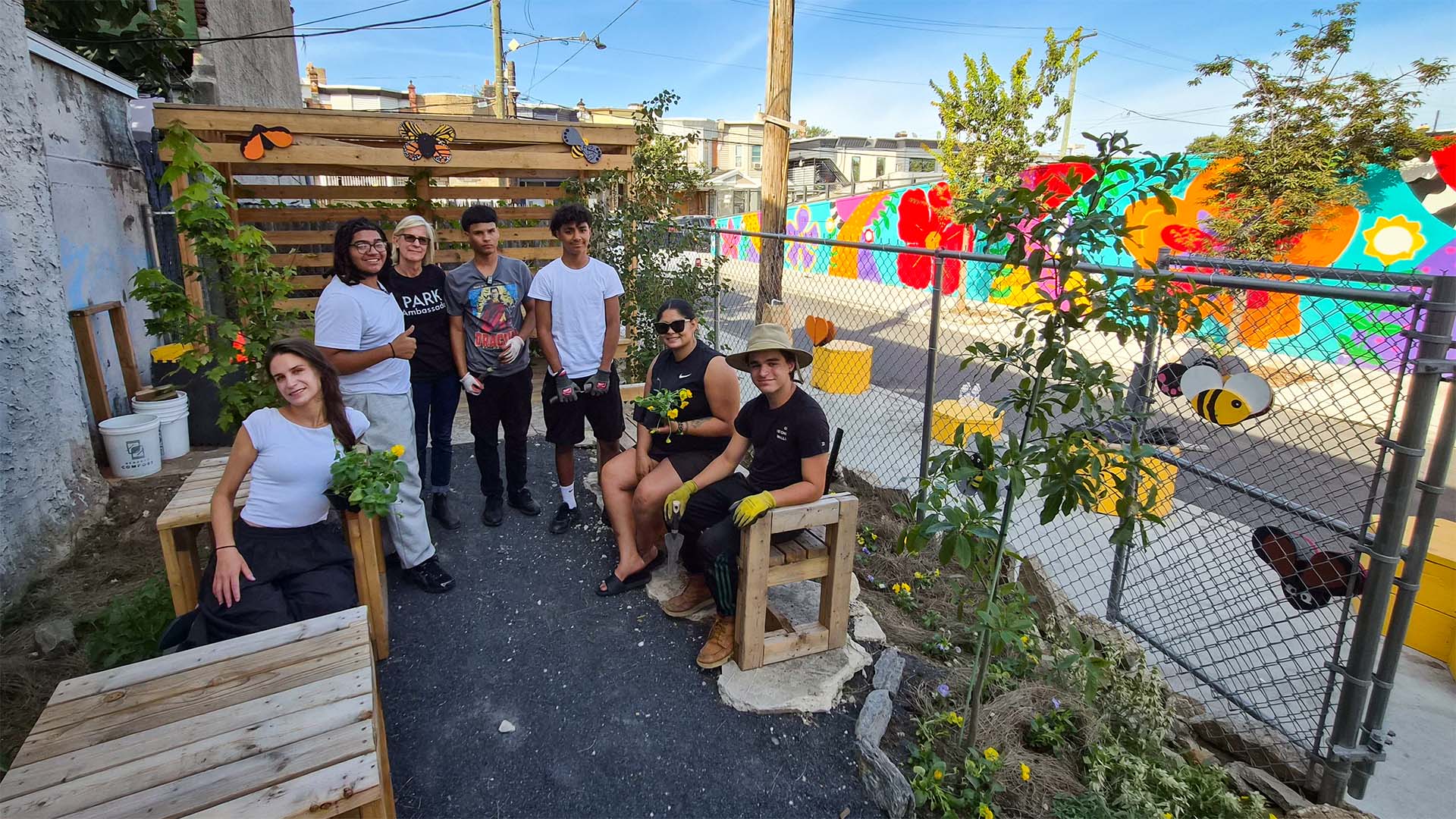 Kensington neighbors turn trash-filled lot into public garden