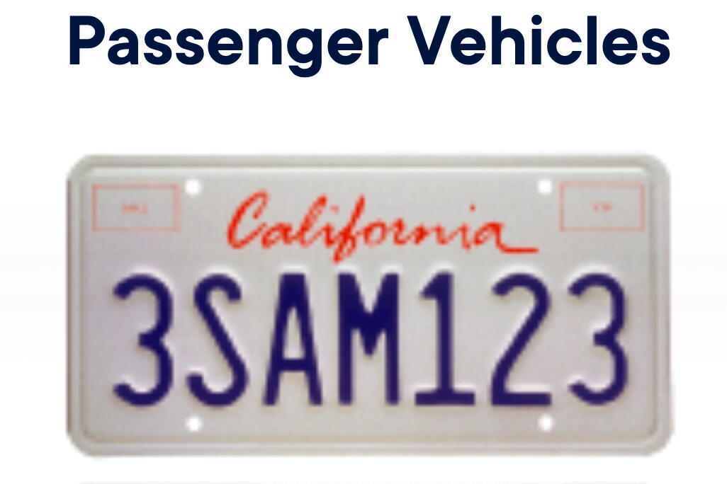 Letters to the Editor: California should think beyond letters and numbers for license plates