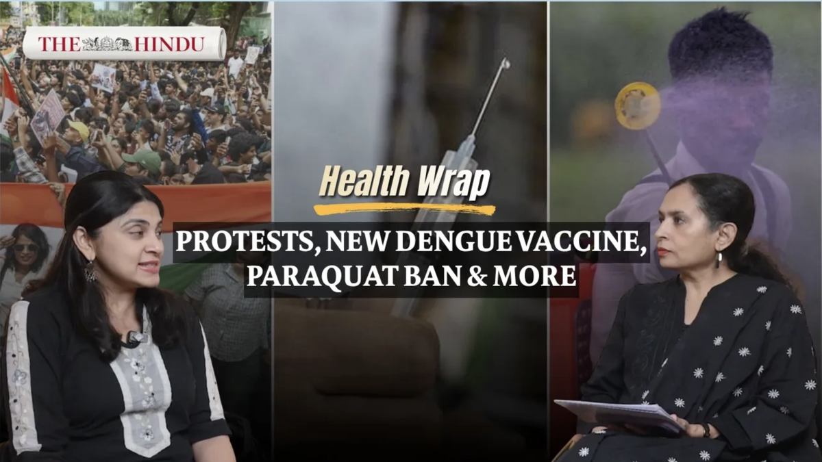 Health Wrap | Episode 43: Protests, new dengue vaccine, paraquat ban & more