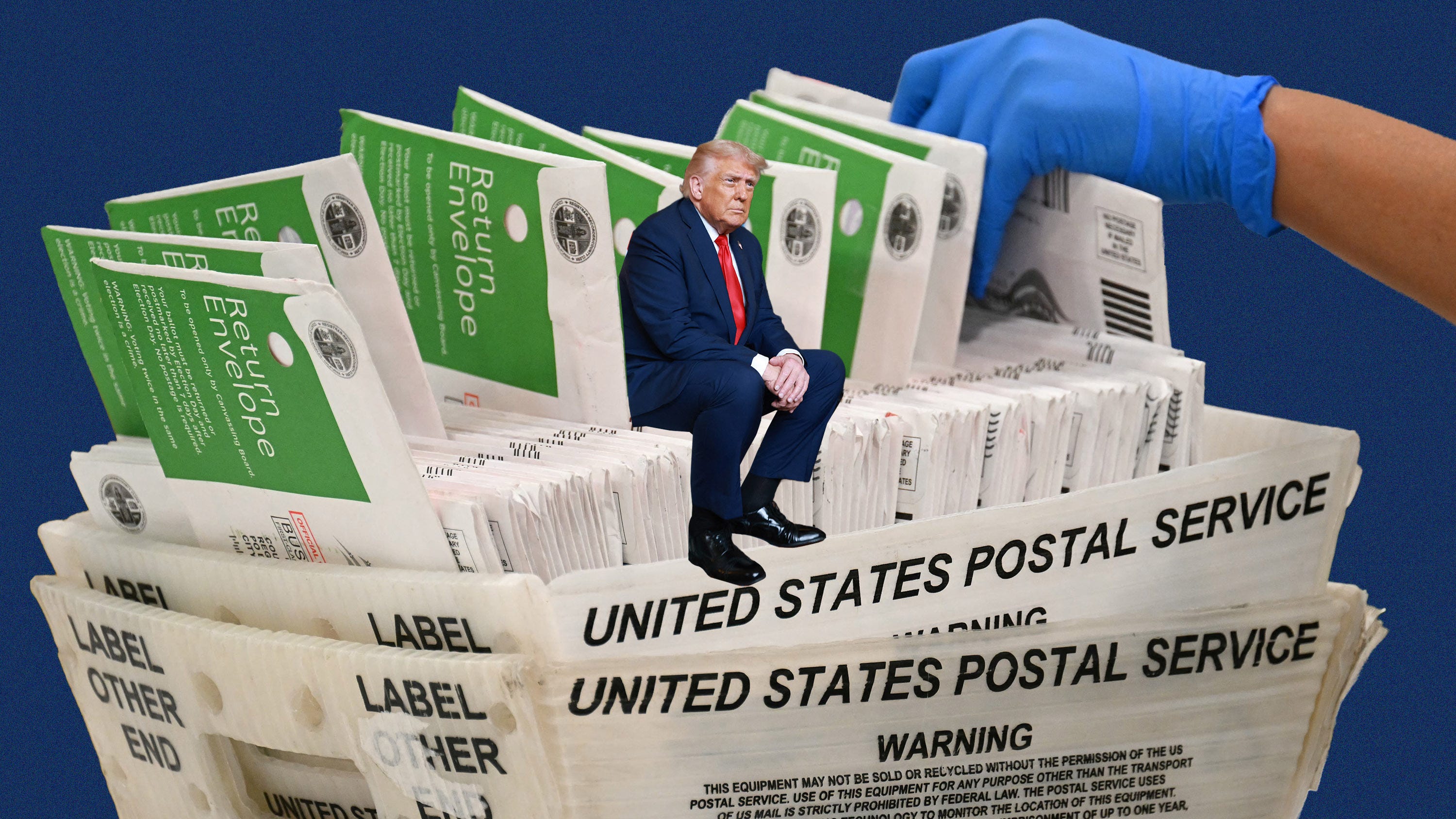 Trump Learns You Can’t Spell Mail Without an L