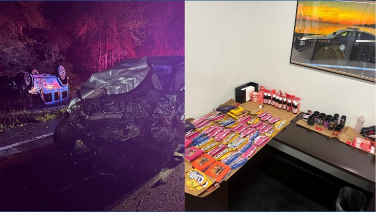 Hernando man facing DUI, other drug charges after fiery crash: authorities