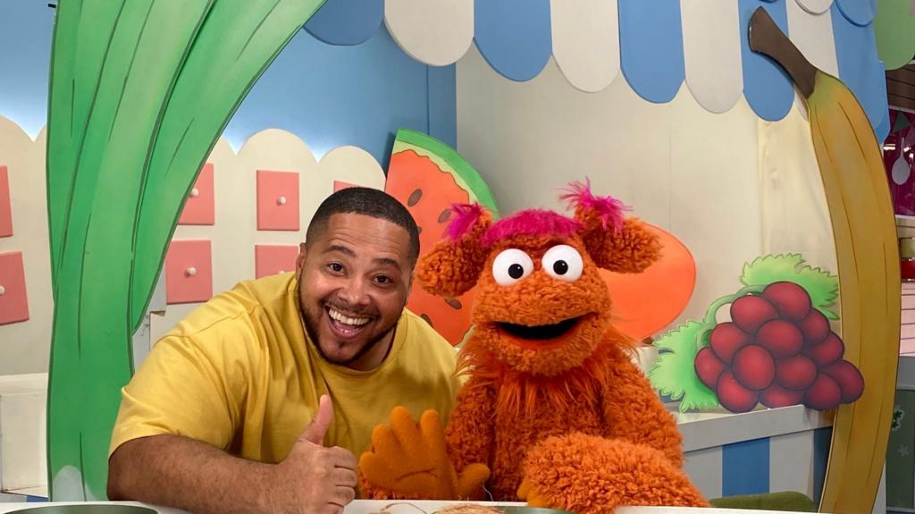 How city's market became a CBeebies TV set