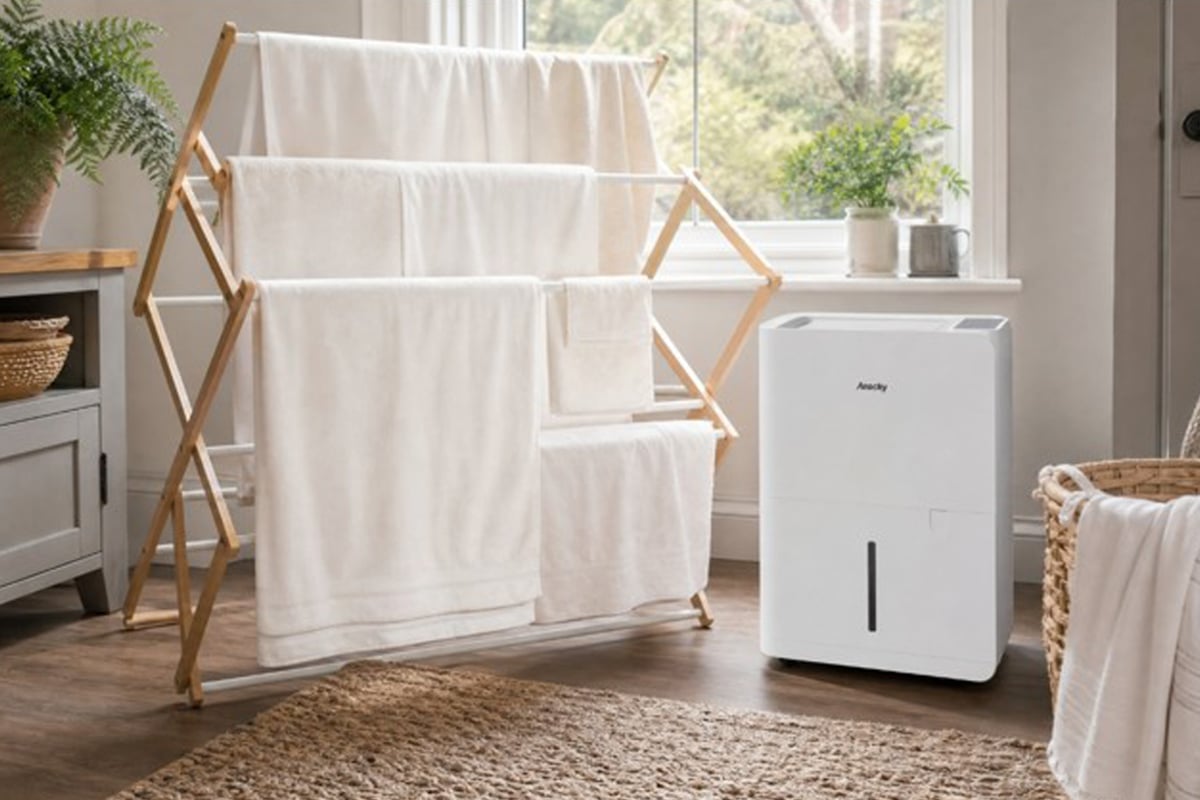 This affordable dehumidifier defends against damp – and dries laundry faster