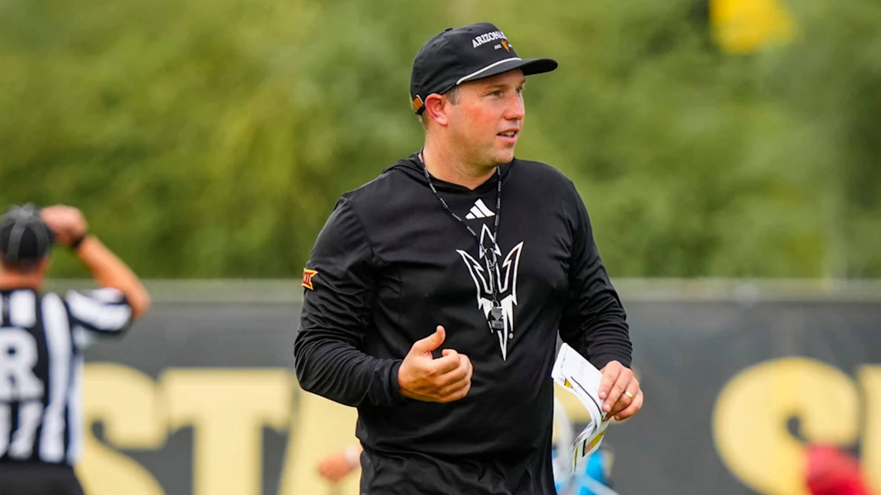 Kenny Dillingham Speaks on Travel, Wembley Expectations After Arizona State's First Practice in London