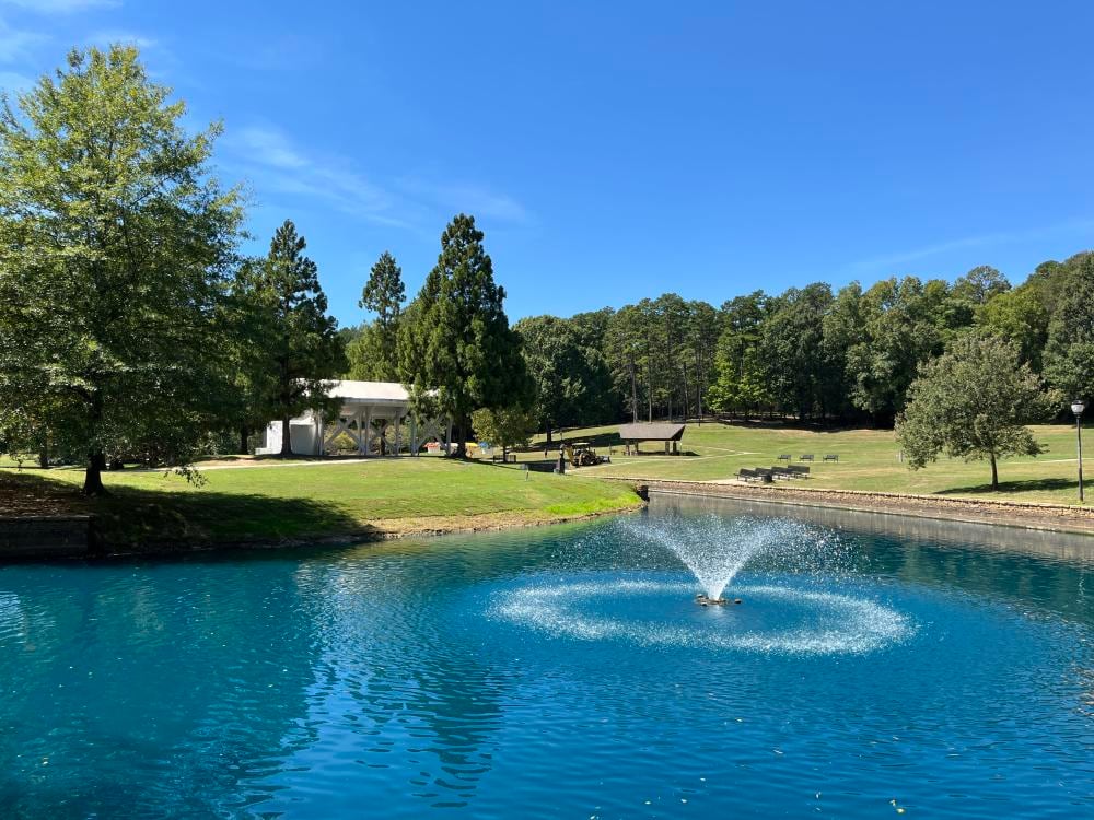 Dredging project at Freedom Park nearly complete