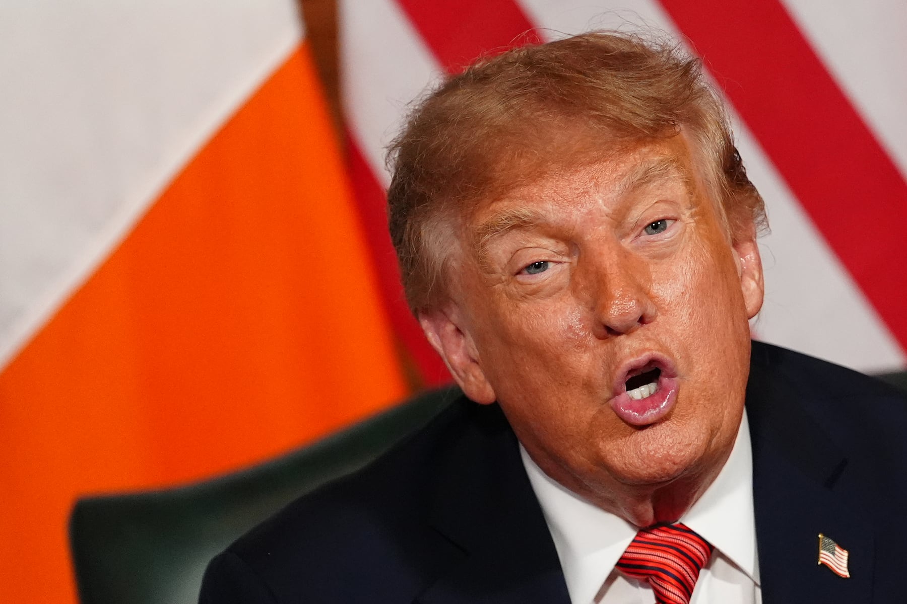 Trump finally gets some good news with his approval rating in latest poll