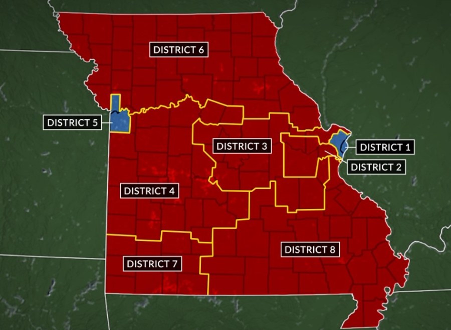 What Missouri congressional district will you vote in this November?