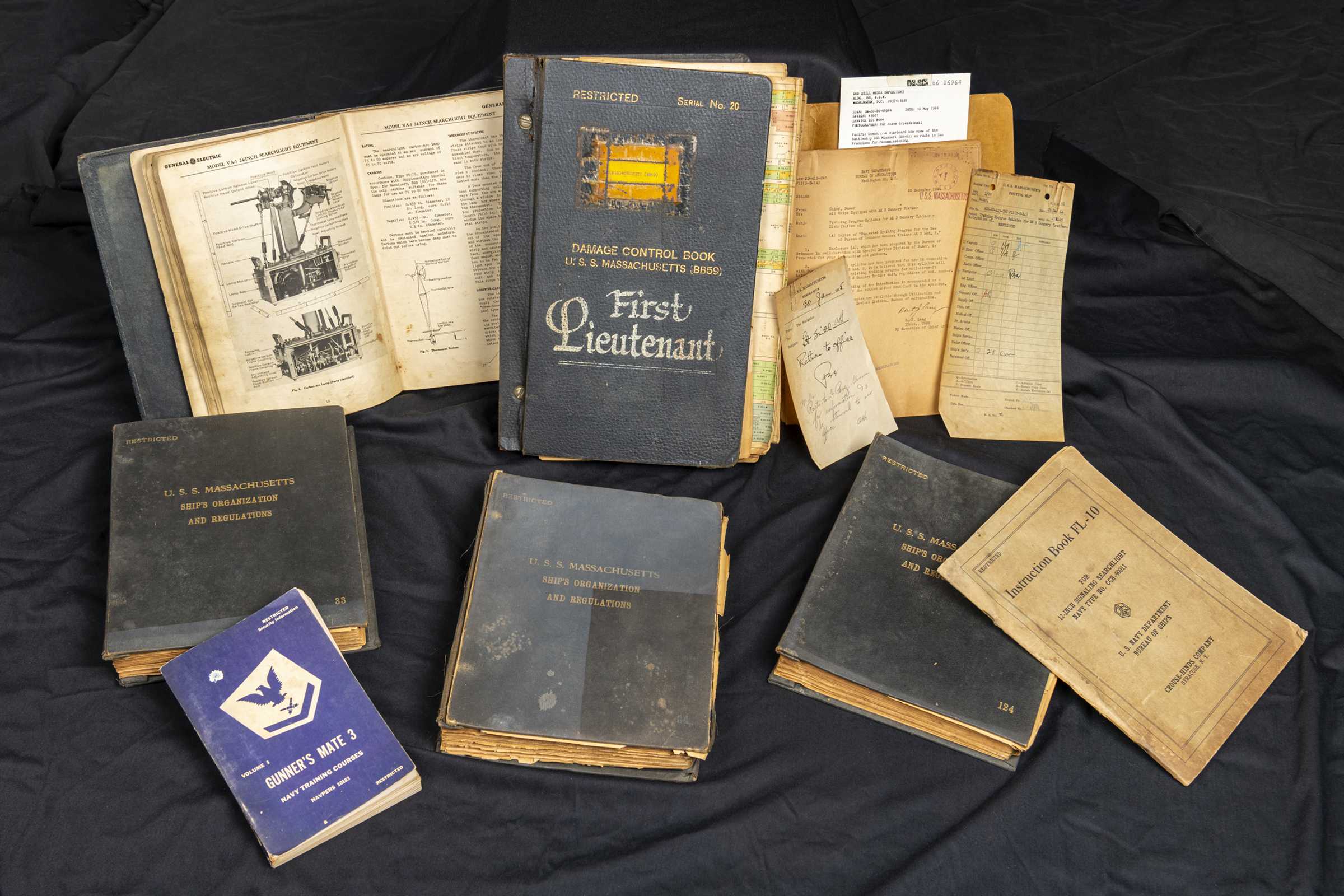 Photos: USS Massachusetts artifacts recovered