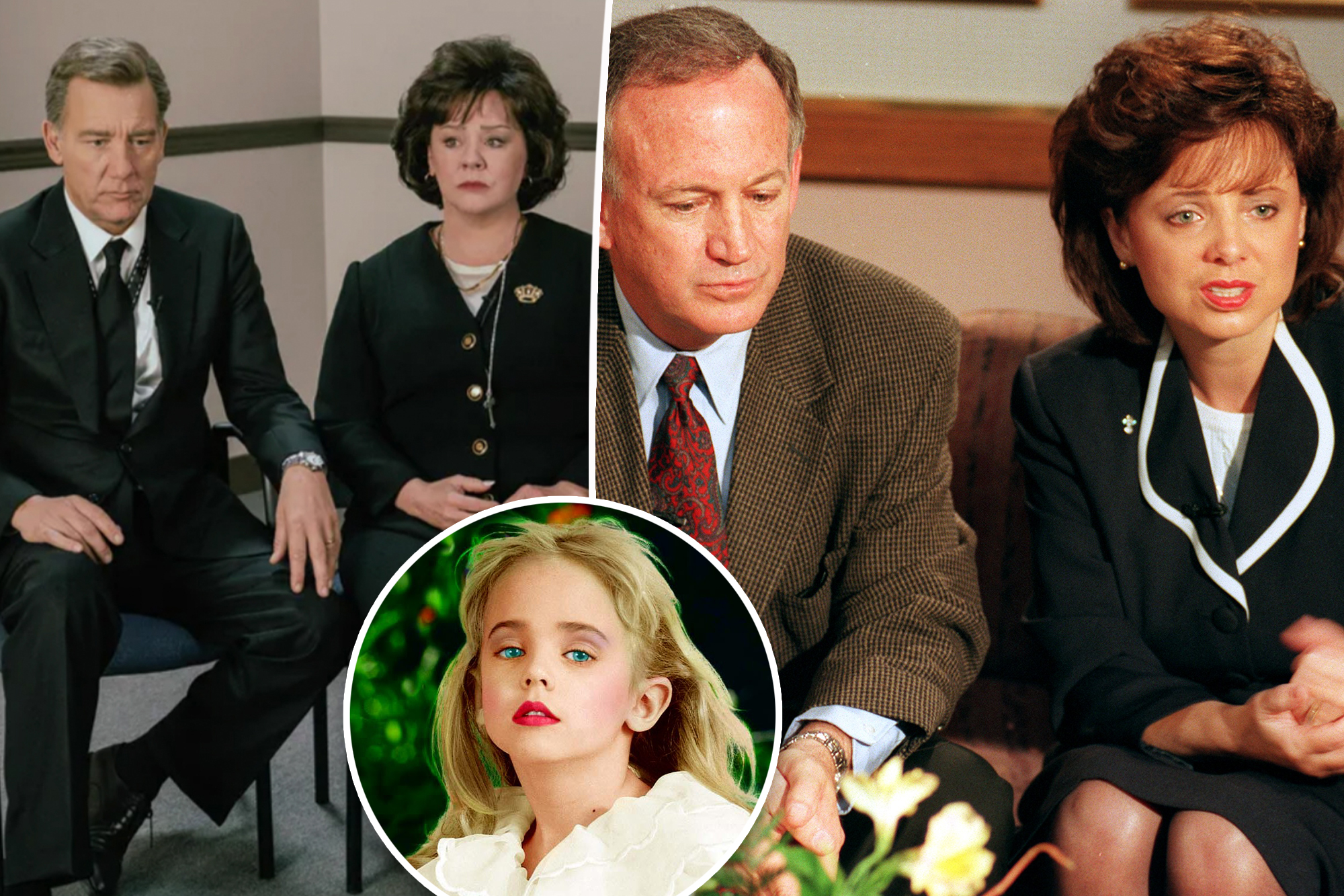 Melissa McCarthy and Clive Owen are spitting image of JonBenét Ramsey’s parents in first photo from new Netflix drama