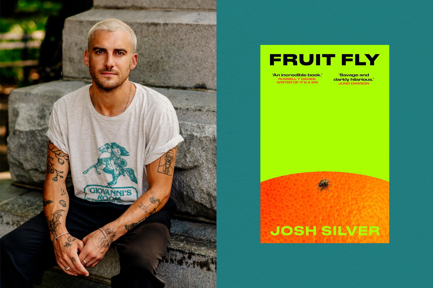 The secret to Josh Silver's bestselling book 'Fruit Fly'? Go gay. Go sad. Go dark.