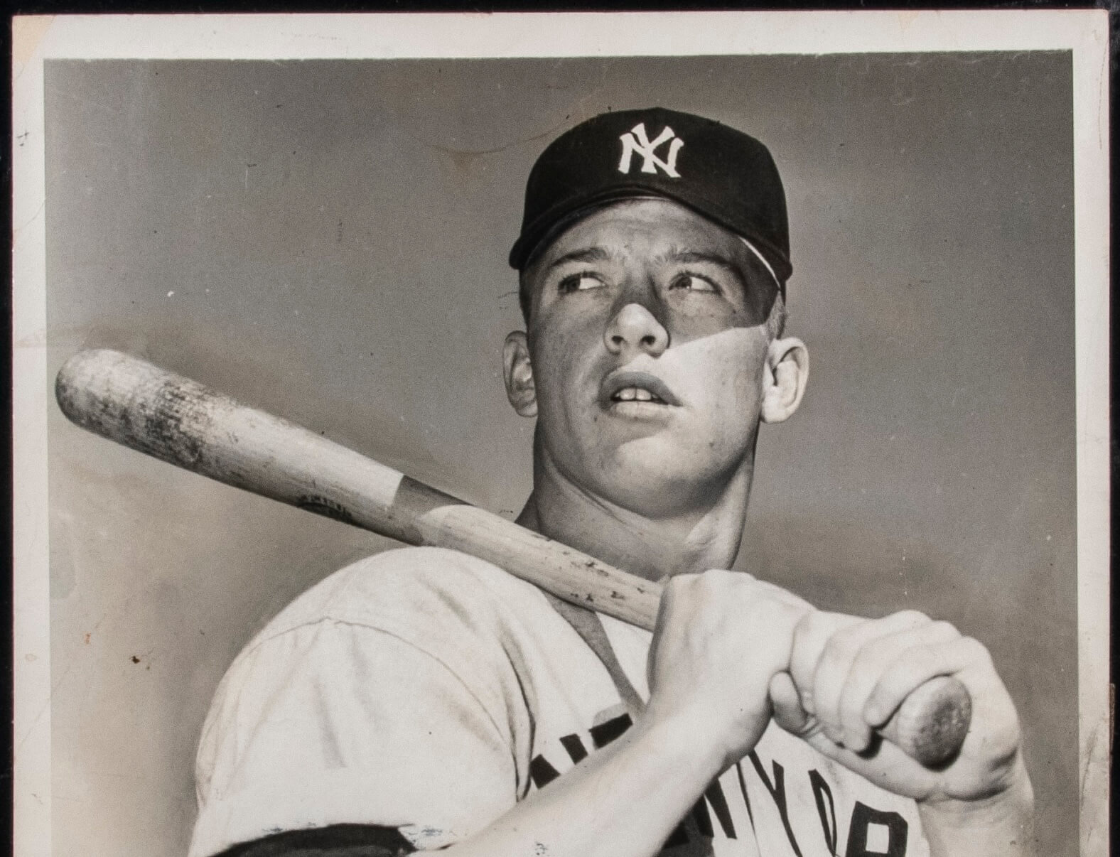 Mickey Mantle photograph used for 1952 Topps card sells for record $3 million