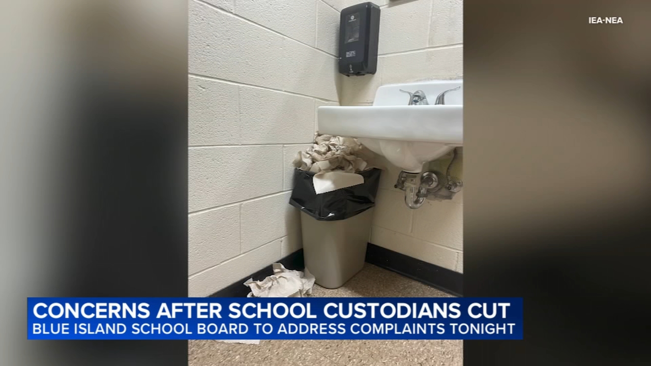 Blue Island school board to address dead animal, unsanitary bathroom reports after custodial layoffs