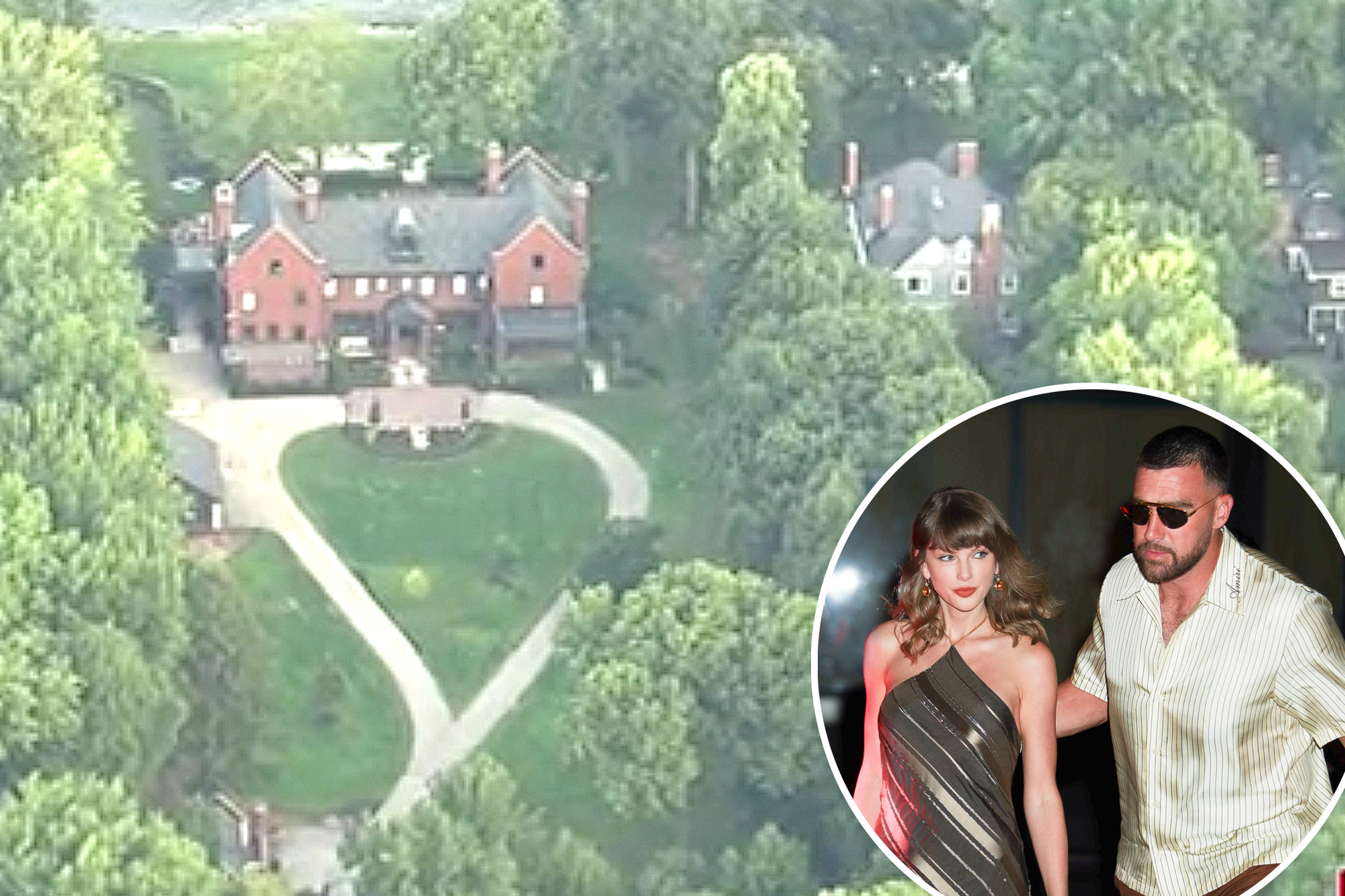 Taylor Swift and Travis Kelce go to extreme measures to keep nosy neighbors away from new Ohio mansion