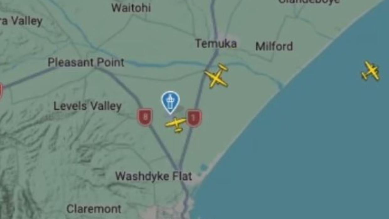 Witness describes near miss between two planes near Timaru