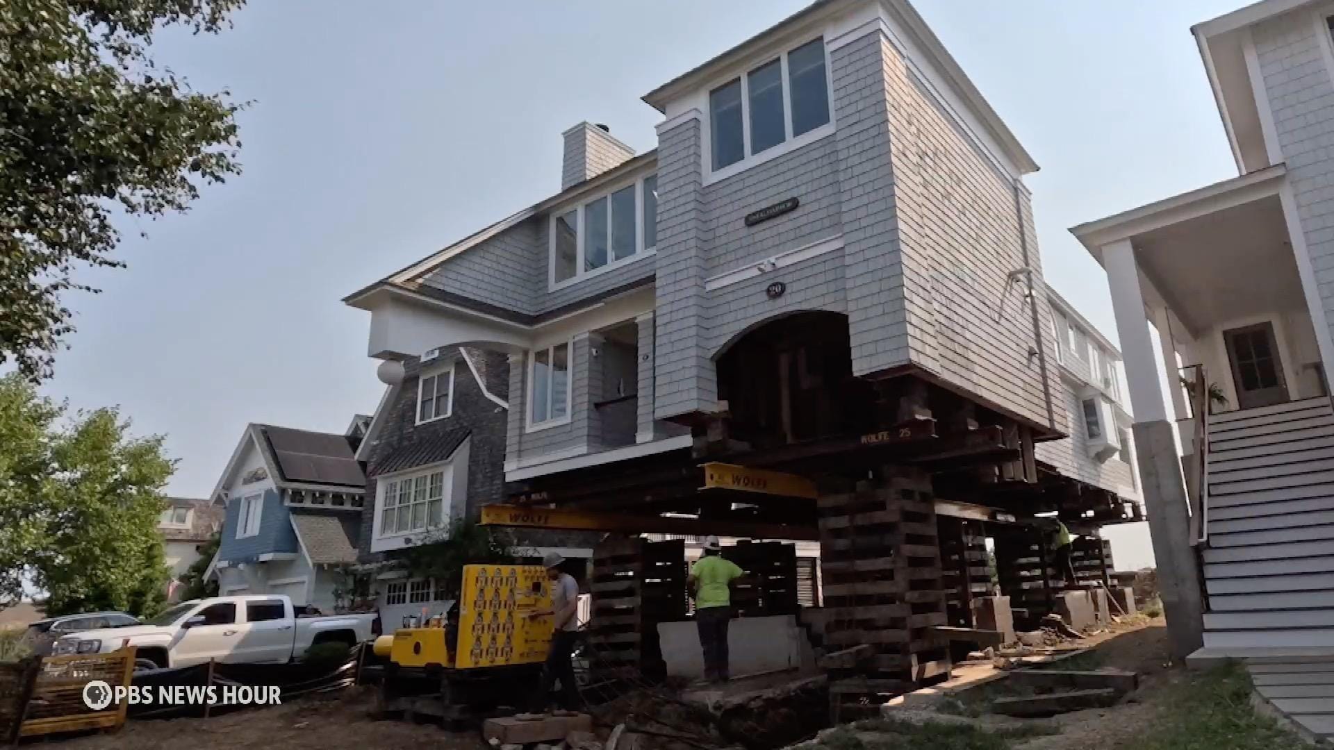 Ocean at the front door: Coastal communities battle erosion