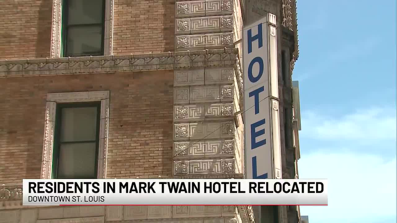 All 168 residents of former Mark Twain Hotel relocated