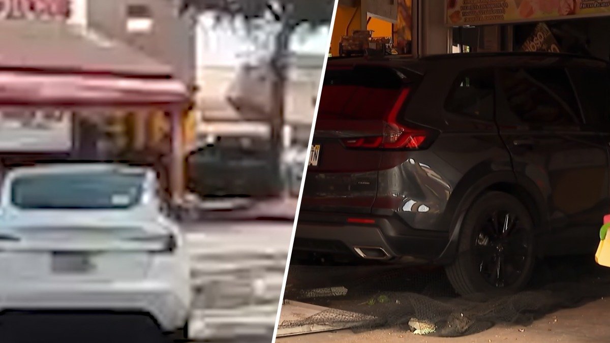 Surveillance shows car crashing into Cuban restaurant in Kendall