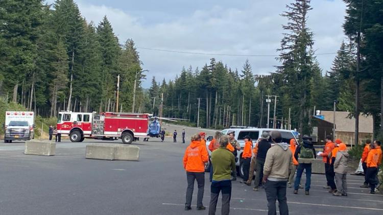 Man airlifted from Tom Dick and Harry Mountain after 100-foot fall