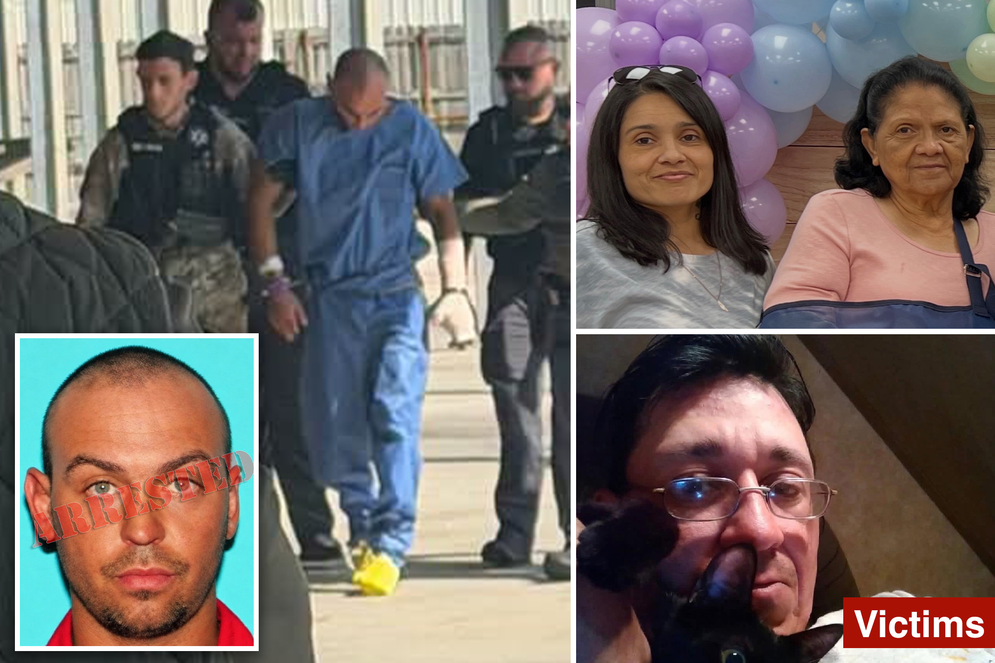 Louisiana monster accused of slaughtering family of four — as boy ran for help after he was stabbed
