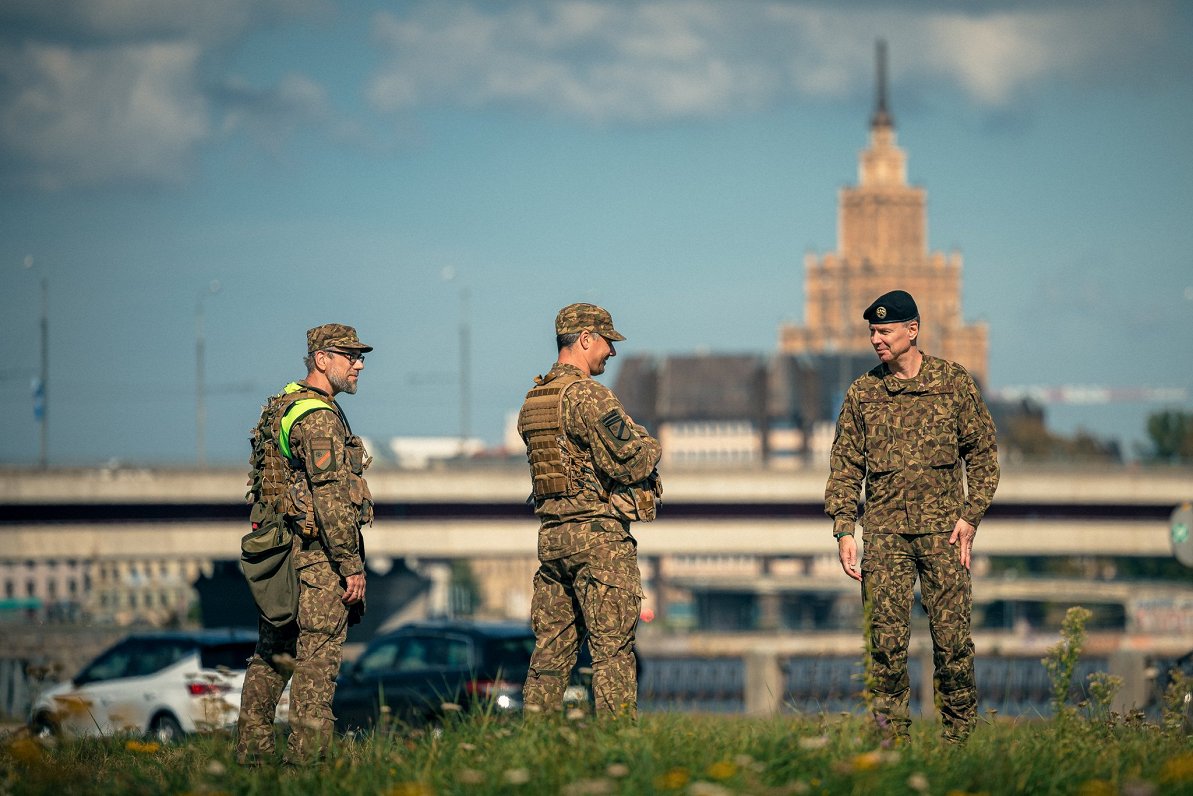 Namejs military drills taking place in and around Rīga