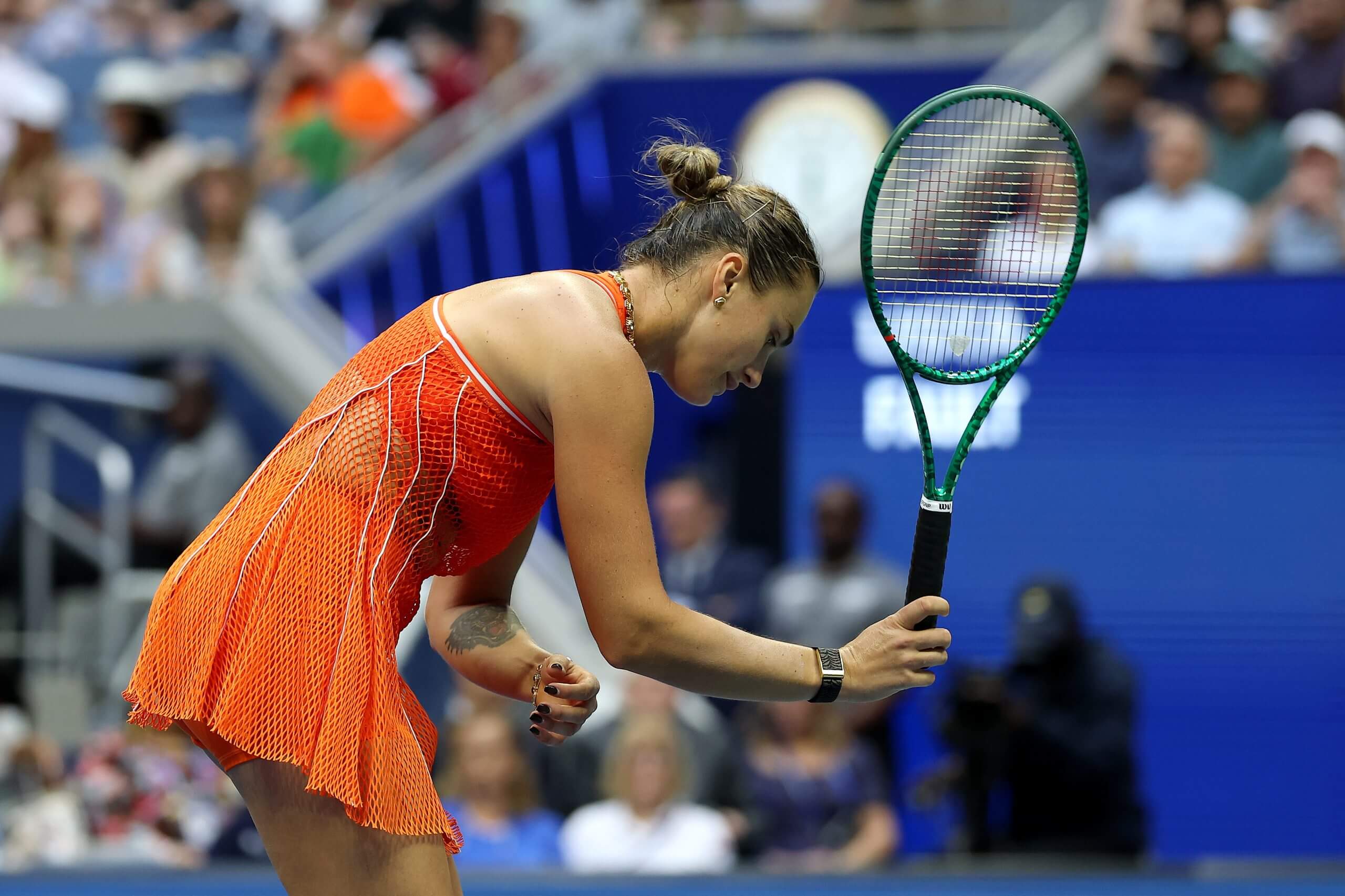 U.S. Open fines: Aryna Sabalenka's $7.5K racket smash and a rare first-round rule violation