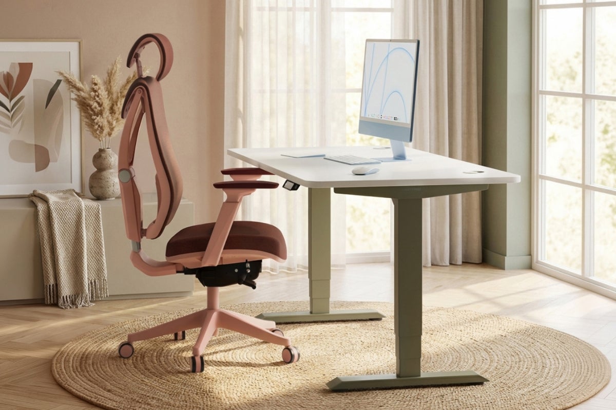 Upgrade your home office with Desktronic ergonomic desks and chairs