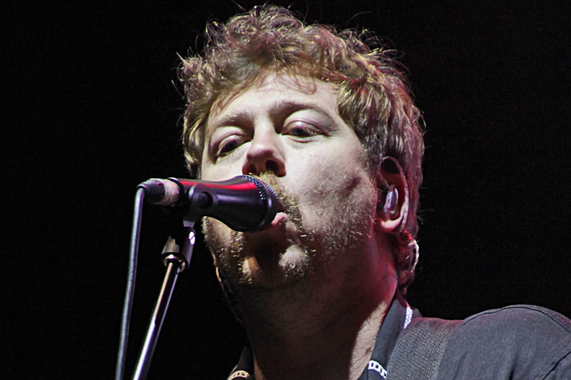 Busted’s James Bourne grins with Hilary Duff’s husband in London in rare sighting following ‘life-extending’ surgery