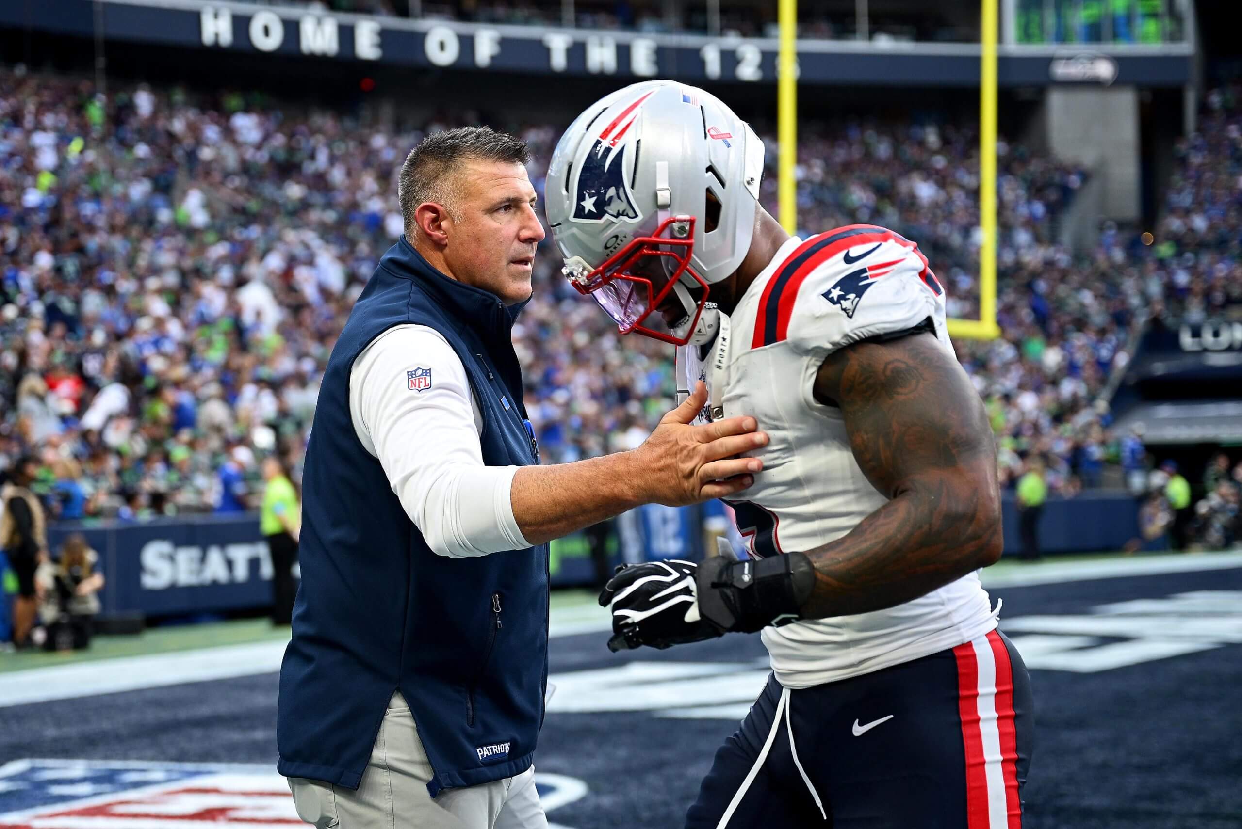 Mike Vrabel used to practice in full pads twice a day. Now he’s using GPS to keep his players healthy