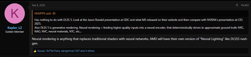 AMD Rumored To Have DLSS 5-Like Neural Rendering Coming With RDNA 5