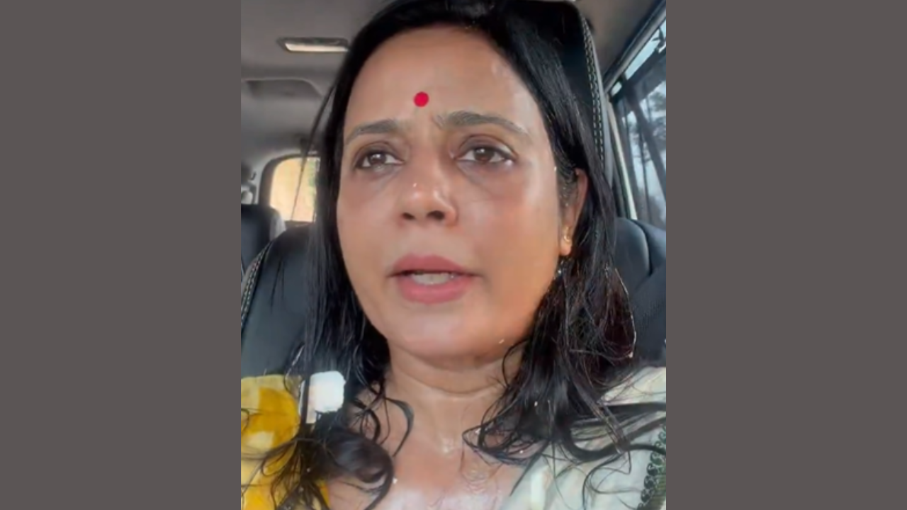 'Faced them as freedom fighter faced bullets': Moitra after eggs pelted at her