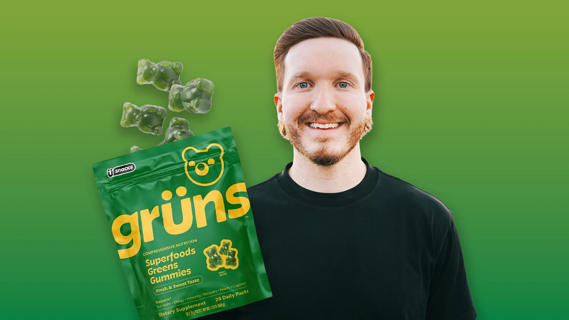 How Grüns Turned Gummy Bears Into a Billion-Dollar Exit